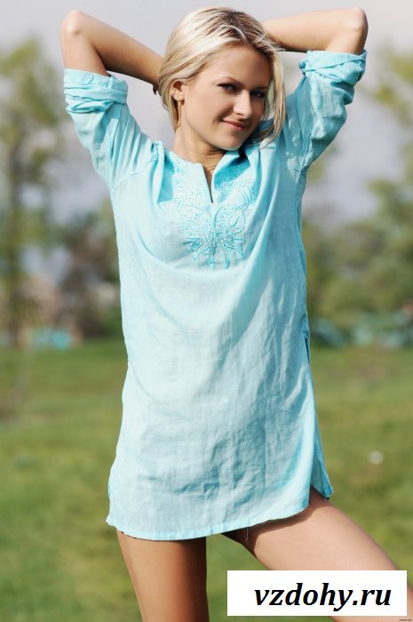 Запах голой блондинки возбуждает