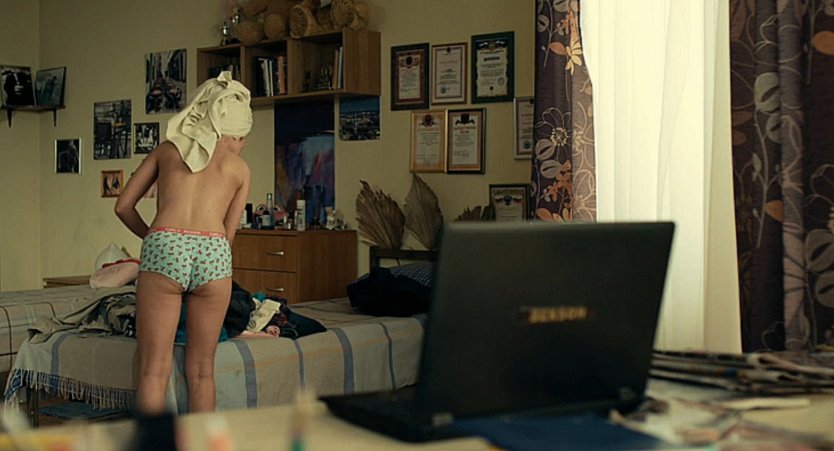 Анна Кузина в Нижнем белье универ