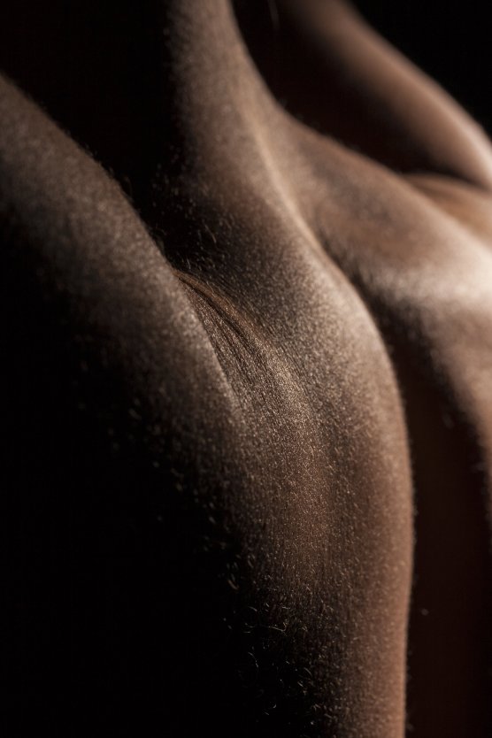 Макро съемка в стиле ню