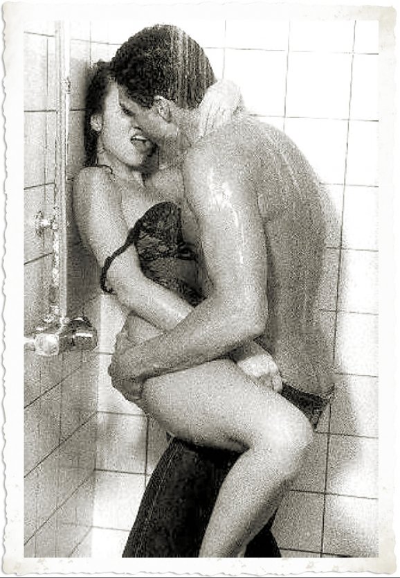 Черно белый большой хуй