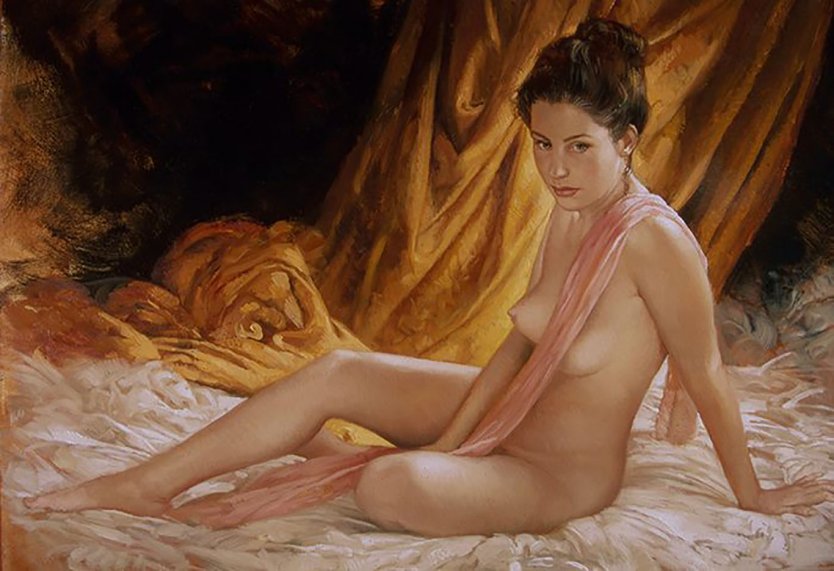 Эрик Валлес картины ню