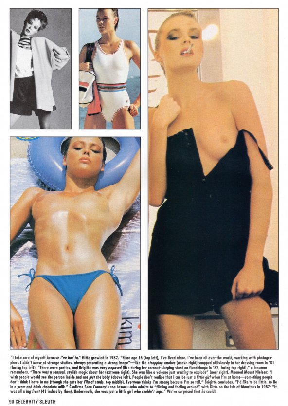 Бриджит Нильсен в молодости ню