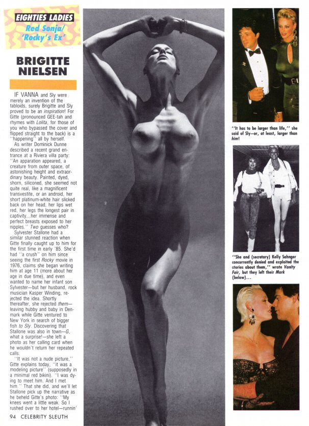 Бригитта Нильсен горячие