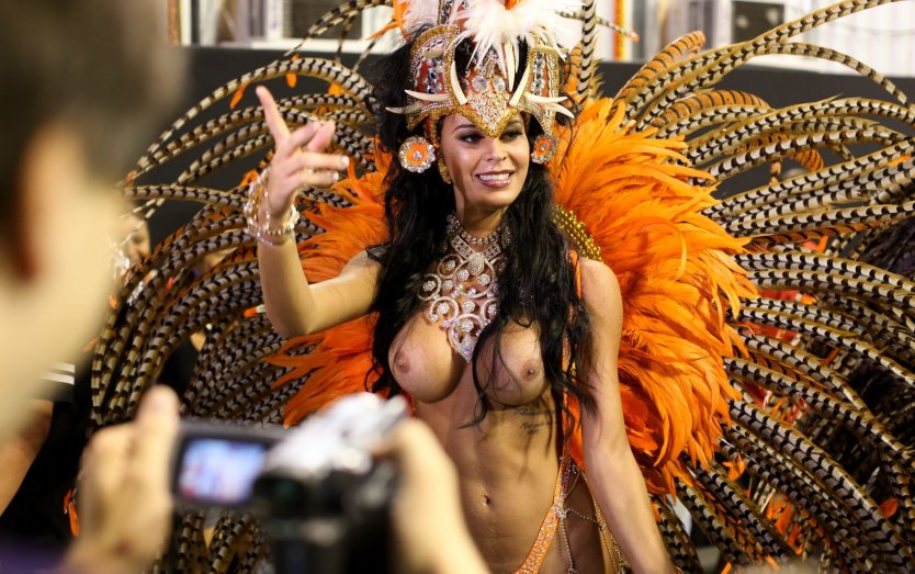 Голые бразильянки Brazilian Carnival
