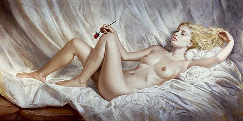 Эротический женский портрет