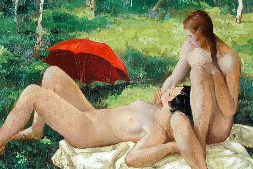 Порнографические картины художников