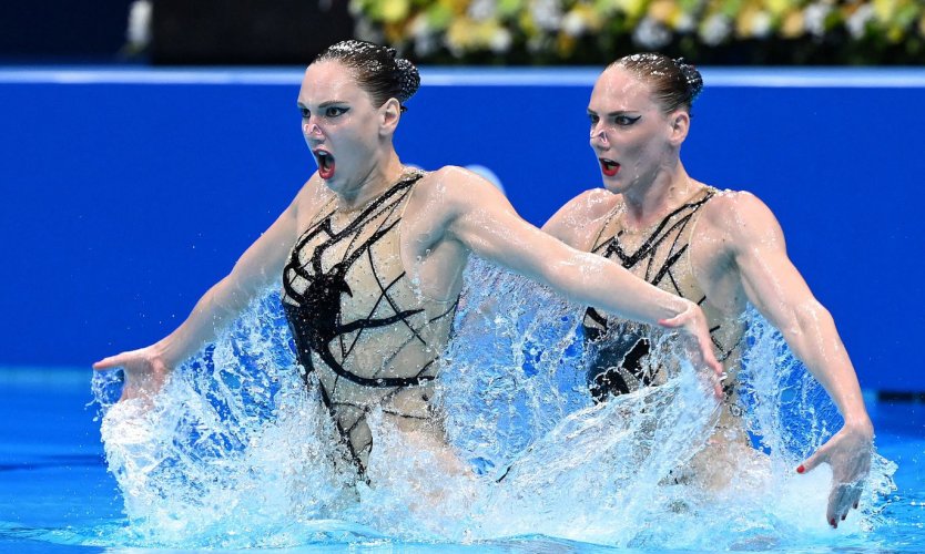 Светлана Ромашина с дочкой