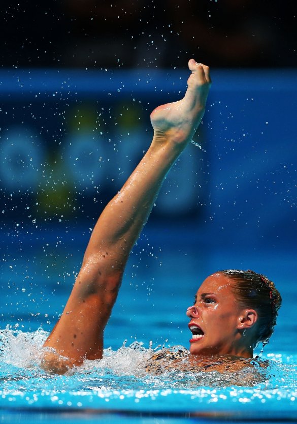 Светлана Блохина синхронное плавание