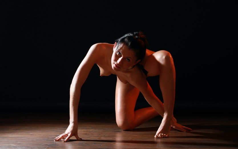 Инна Видгоф йога голышом
