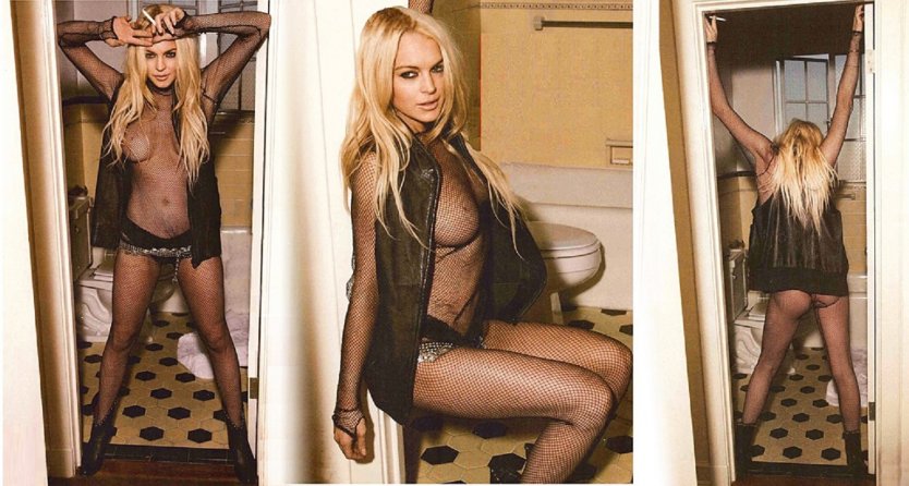 Голая маленькая Линдси Лохан