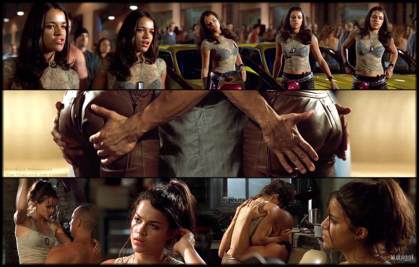 Сиськи Мишель Родригес Форсаж