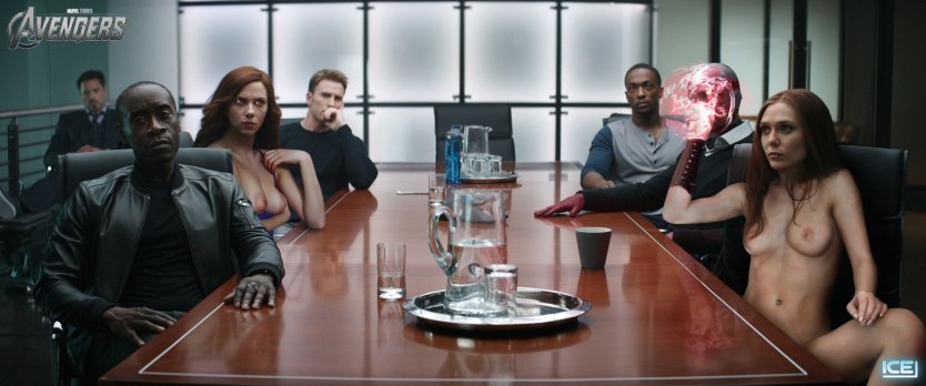 Элизабет Олсен голая ведьма