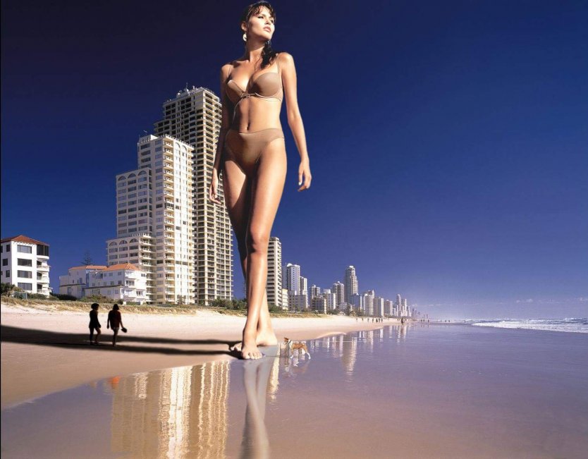 Девушки гиганты с большими сиськами