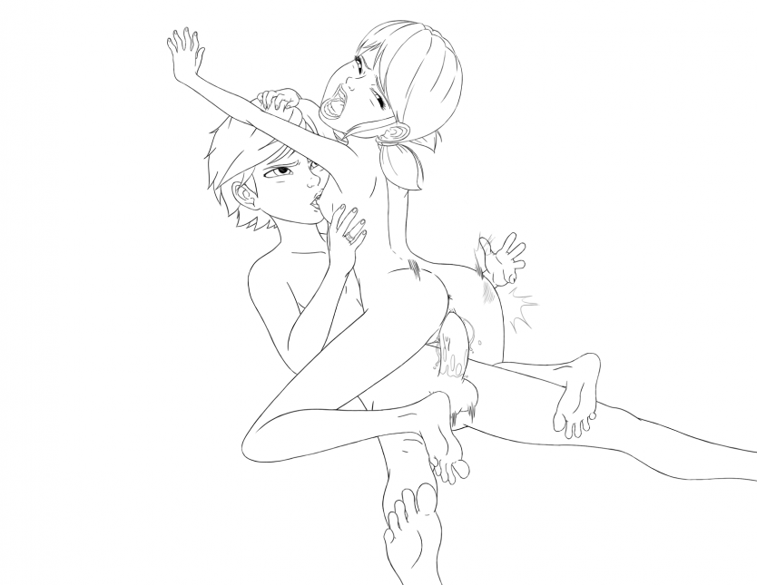 Маринетт и Эдриан хентай