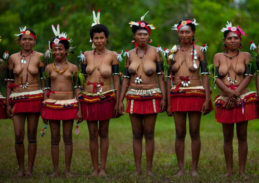 Тробрианцы женщины