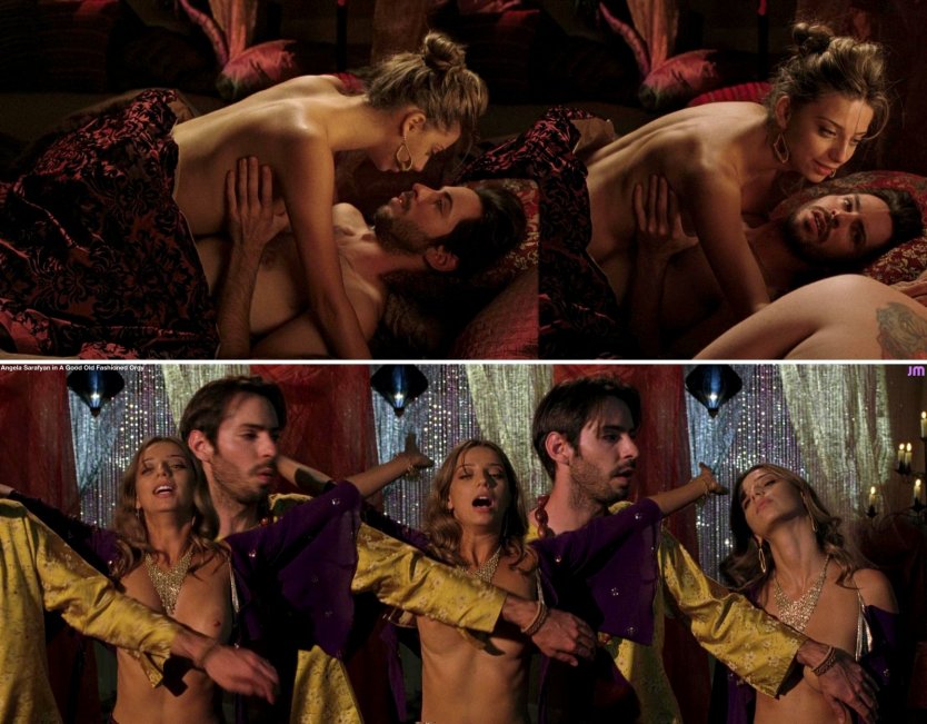 Анджела Сарафян голая мир дикого Запада