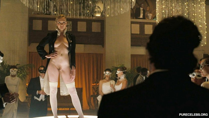 Голая Долорес из мир дикого Запада