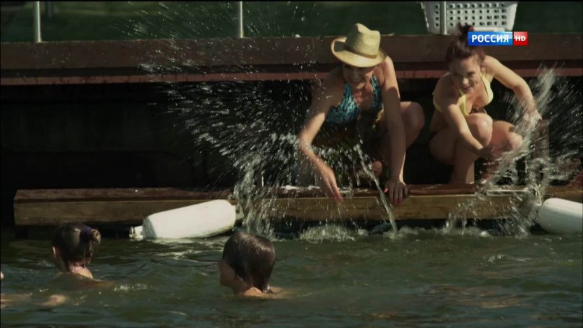 Анна кошмал сериал Сваты голая