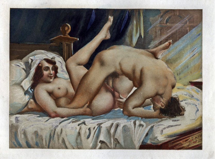 Мастурбация Эдуард Анри