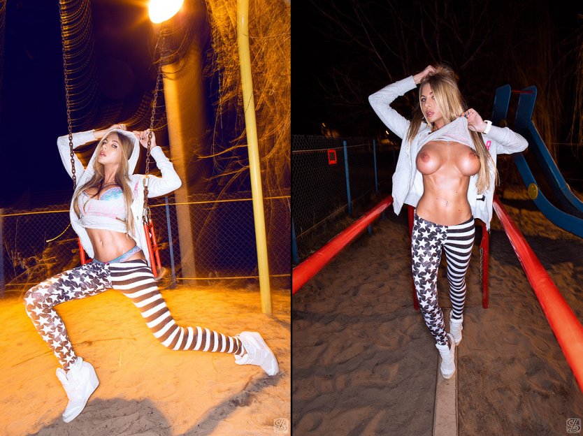 Элина Иоффе в голом виде