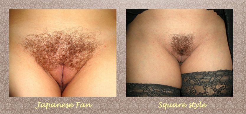 Взрослая женщина с бритым лобком