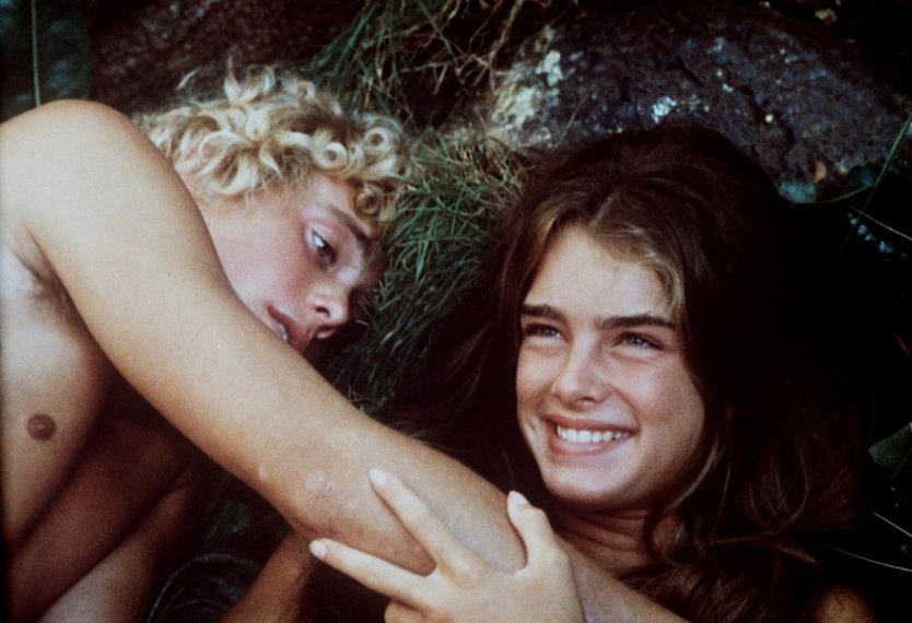 Брук Шилдс прелестное дитя 1978 голубая Лагуна 1980