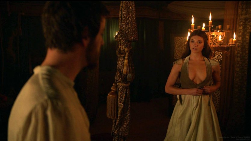 Голая Натали Дормер в сериале Тюдоры