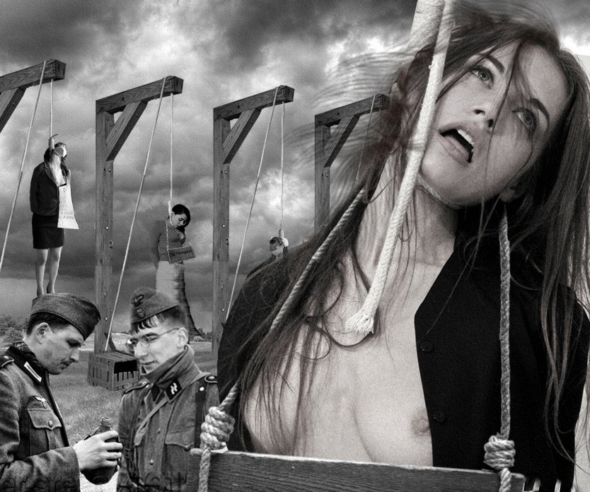 Эротическое повешение девушек