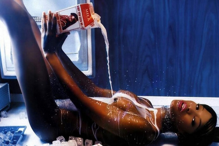 Наоми Кэмпбелл влагалище