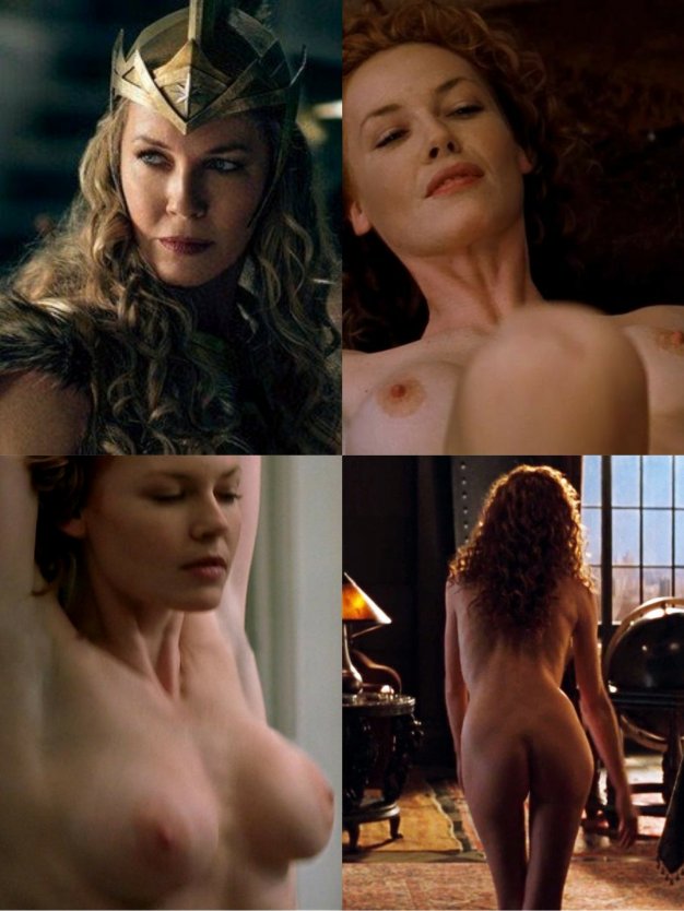Конни Нильсен Connie Nielsen ню