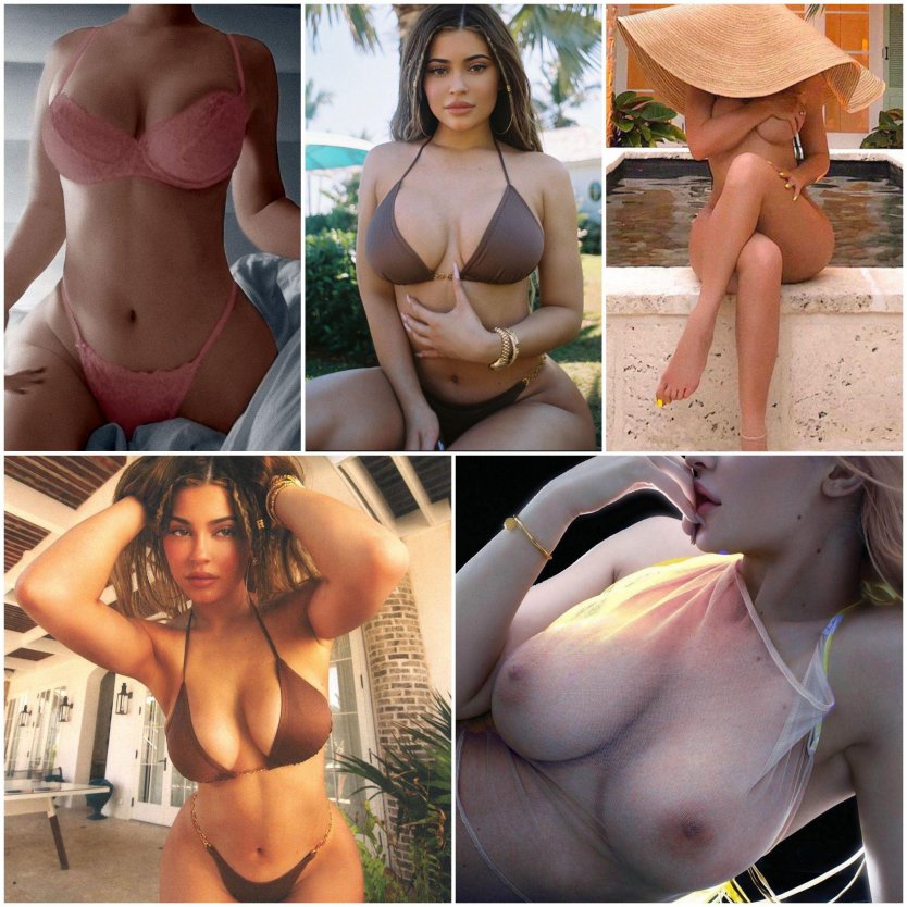 Голая Кайли Дженнер Кайли