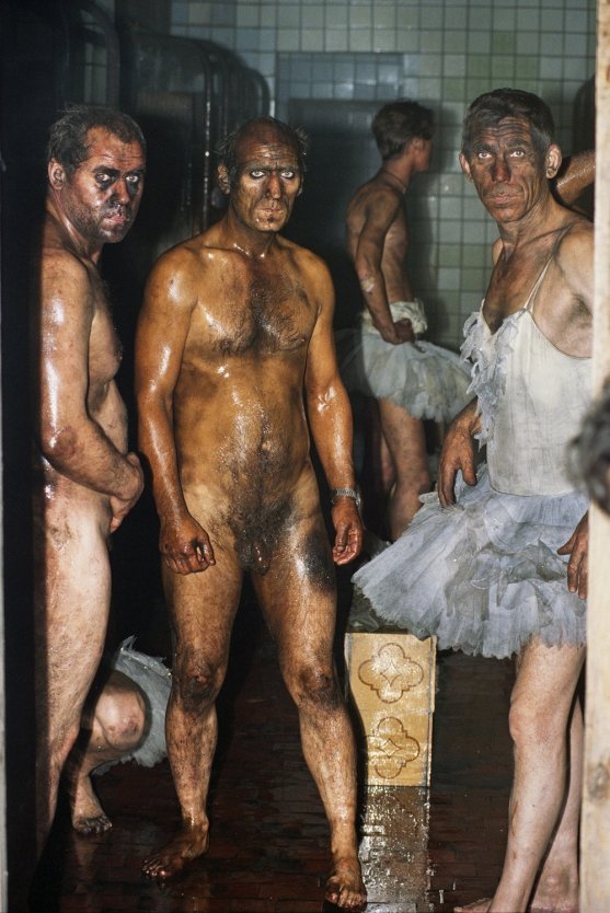 Фотосессия шахтеры в душе