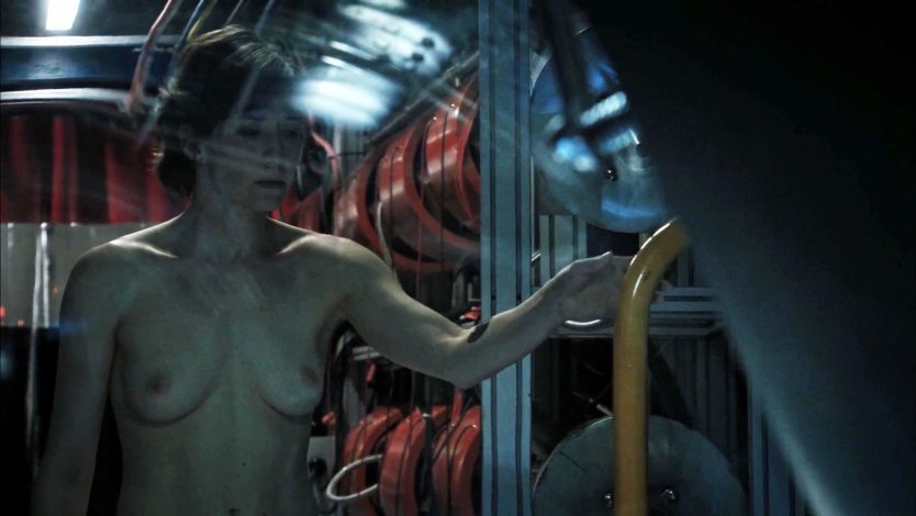 Голая Керри Энн Мосс Тринити