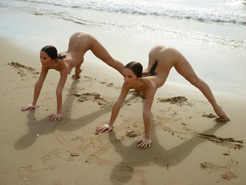 Julietta Magdalena (Альбина и Анжела Осиновские) ass