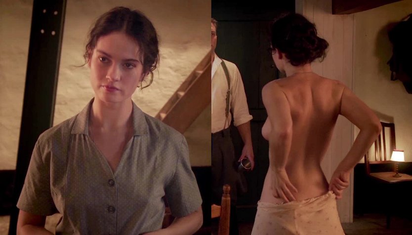 Голая Лили Джеймс (Lily James