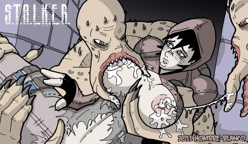 Сталкер кровососиха хентай
