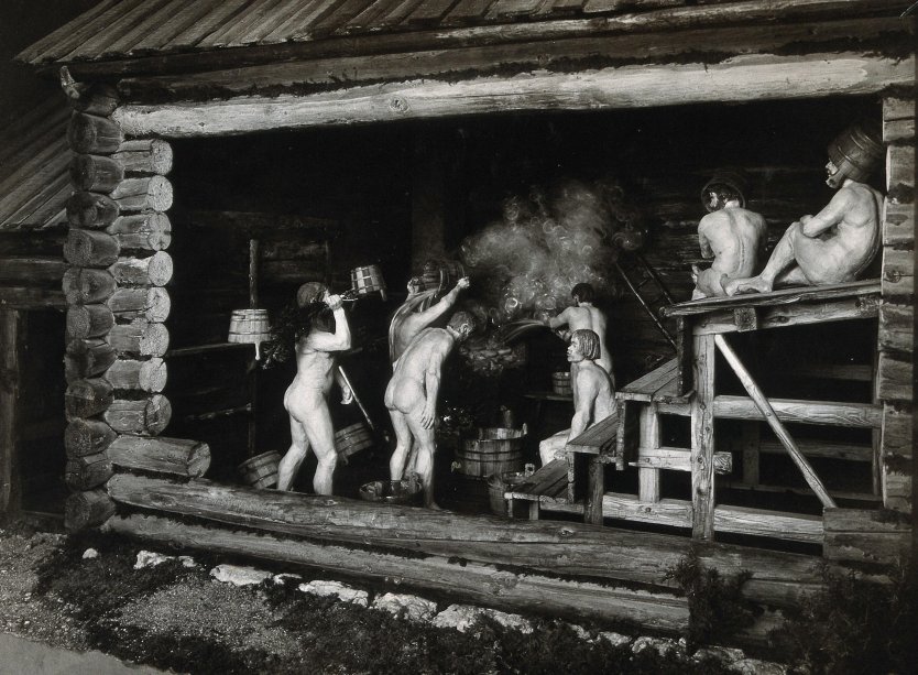 Голые советские женщины в бане