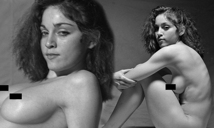 Новые фото Мадонны в стиле ню