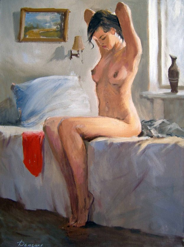 Женские портреты в стиле ню