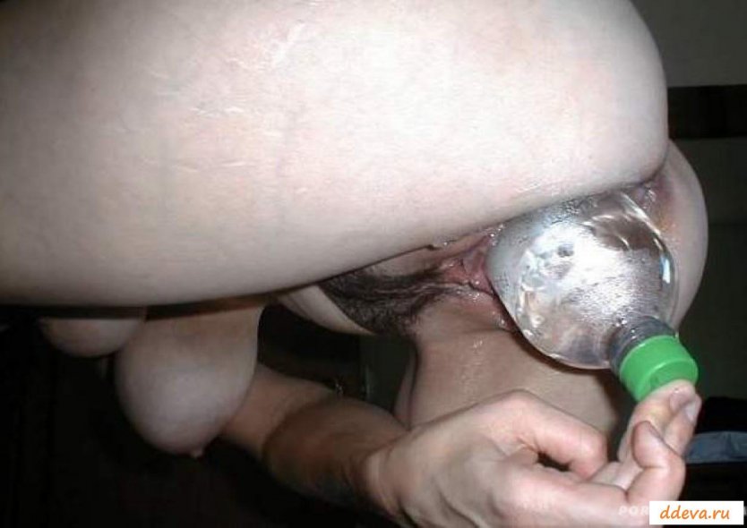 Бутылка шампанского в вагине домашнее