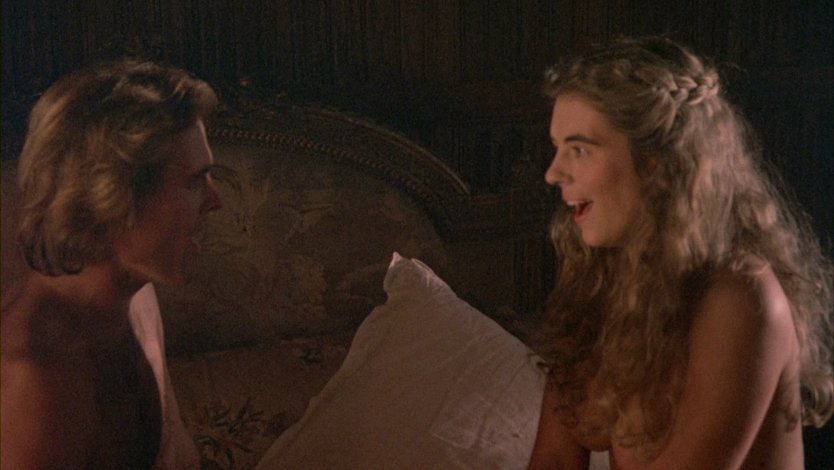 Элизабет Хёрли голая в фильме "Ария" (Aria, 1987, Роберт Олтмен)