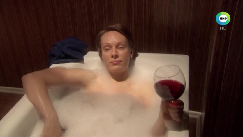 Ольга Ломоносова нагишом