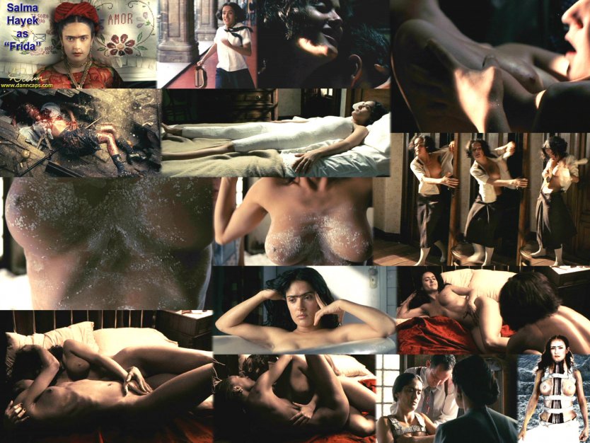 Сальма Хайек голая попа