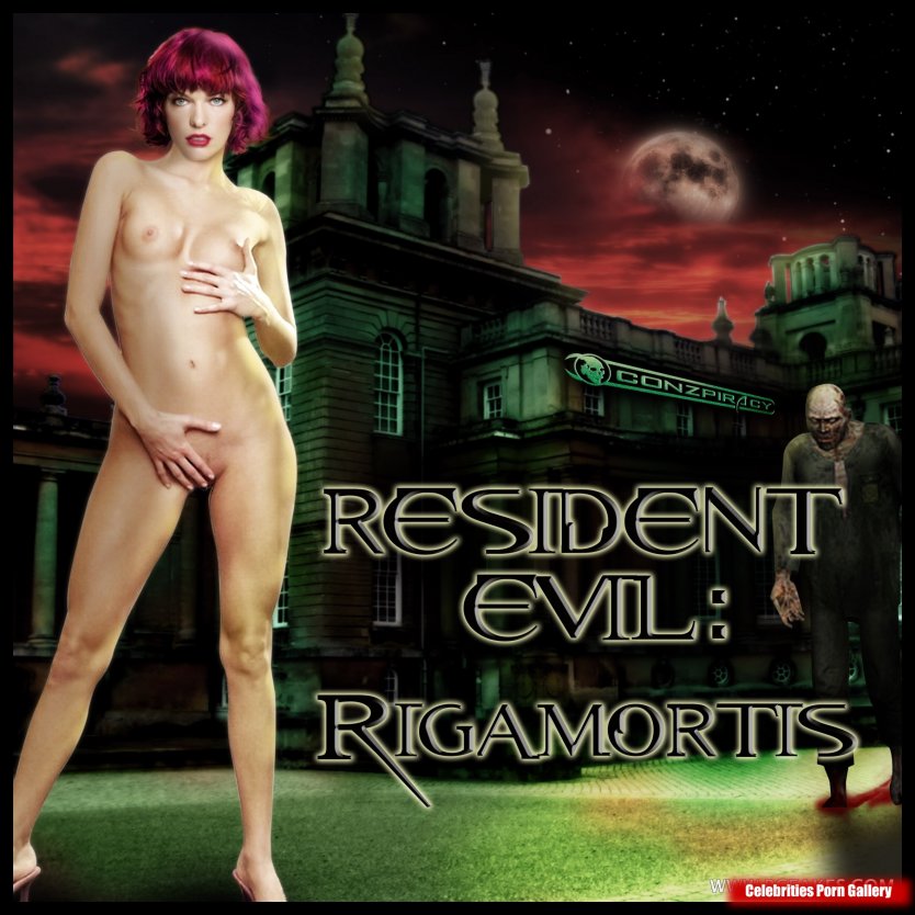 Милла Йовович голая обитель зла