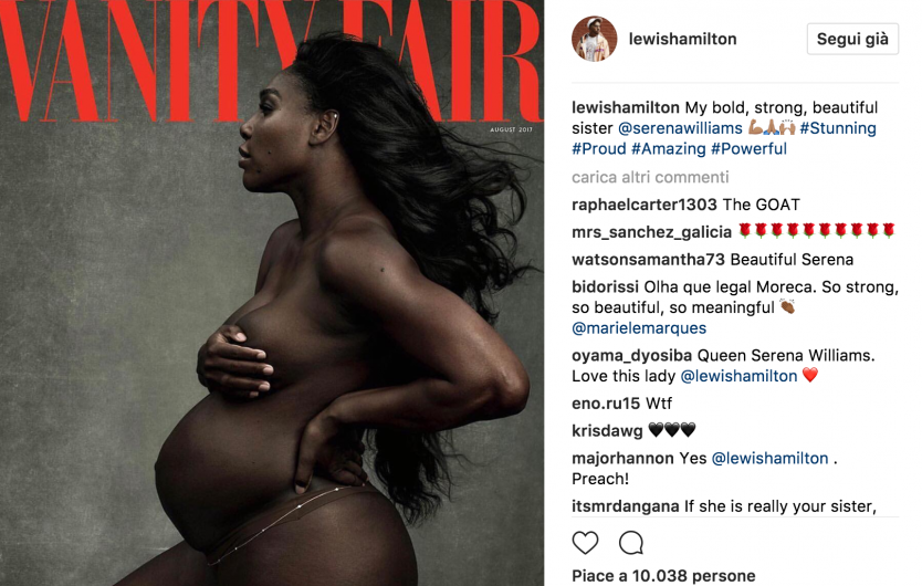 Серена Уильямс в стиле ню