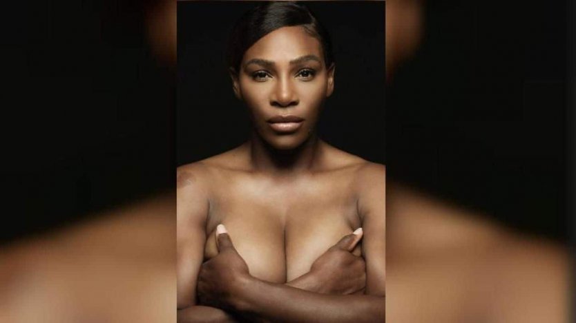 Serena Williams topless