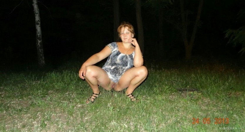 Пухлые девки на природе