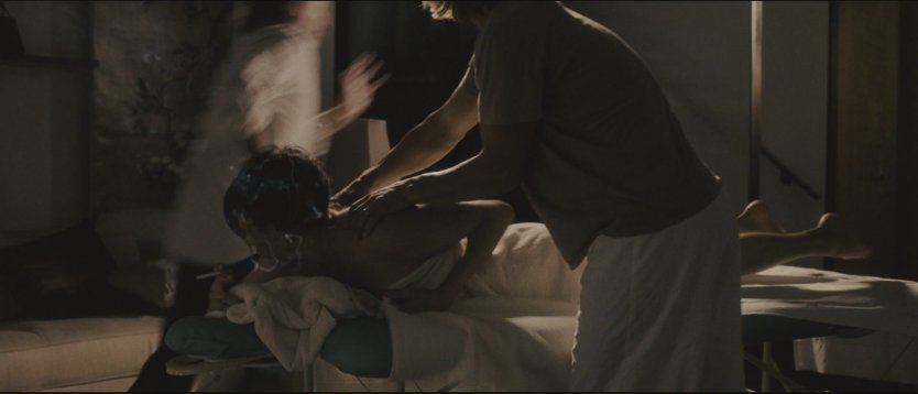 Фамке Янссен без трусов