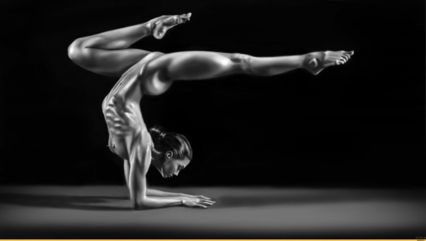 Искусство гимнастики ню