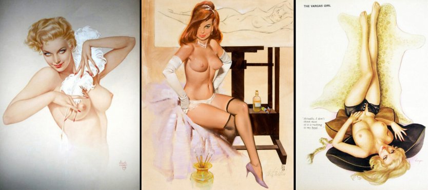 Альберто Варгас плэйбой